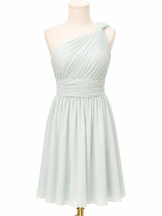 Donna Morgan Dresses & Skirts - Donna Morgan Mint One Shoulder Bridesmaid Dress Size 8 Wedding Guest Formal